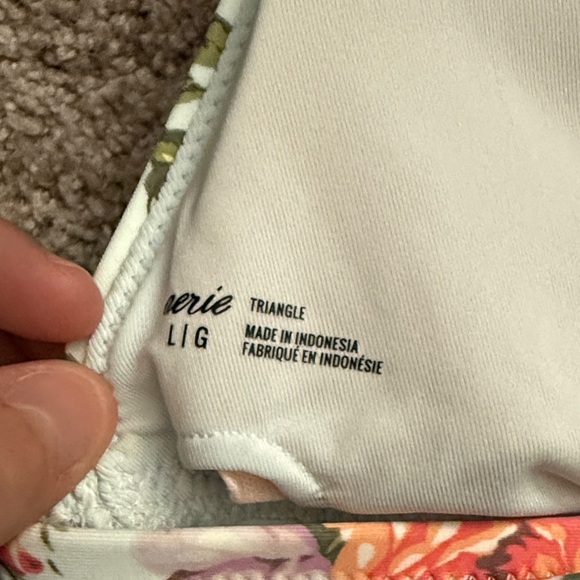 NWT Aerie Floral Print Women's Bikini Too - Picture 4 of 4